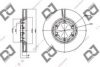 DJ PARTS BD1563 Brake Disc